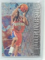 1997 Fleer Metal Allen Iverson RC #201