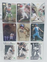 18 Baseball Cards McGwire,Jones,Ripken Jr,etc