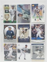 9 Derek Jeter Baseball Cards