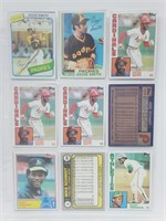 16 Baseball Cards Smith,Henderson,Schmidt,etc