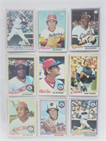 18 Baseball Cards Niekro,Palmer,Munson,etc