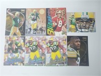 Lot of Green Bay Packers Football Cards