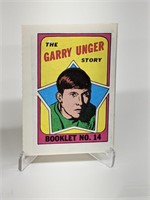 1971-72 OPC Garry Unger Story Booklet #14