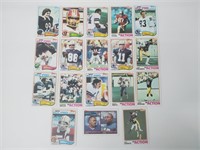Lot of 1982 Football Cards