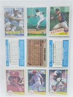 15 Baseball Cards Palmer,Ryan,Bench,etc
