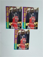 Three UP Collectors Choice Michael Jordan #210