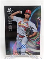 2018 Bowman Platinum Jordan Hicks AU #TOP-97