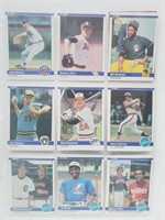 18 Baseball Cards Garvey,Baylor,Gossage,etc