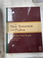 Super Giant Print New Testament w/ Psalms