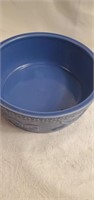 Longaburger Ceramic Dog Bowl