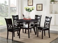 New Classic Furniture Gia Round Dining 5pc Set
