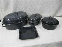 4 Pieces Granite Ware