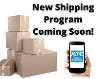 New Shipping Program Coming Soon!  More info below