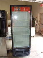 Single Door Mechendising Beverage Cooler