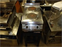 Electric 2 Burner on Stand