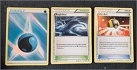 Lot of 3 Pokemon Cards