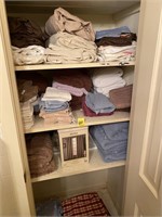 Contents Linen Closet in Bathroom