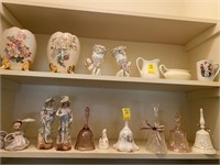 2 - Shelves, Bells, Figurines & Misc. What Nots