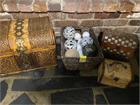 Picture, Small Trunks, Basket