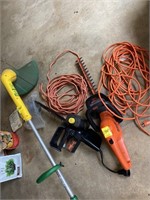 Electric Weedeater & Chainsaw, Extension