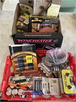 Batteries, Gun Cleaning Kit, Staple Gun and