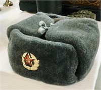 Military Russian hat  dated 1975