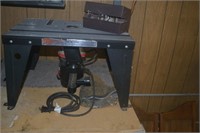 CRAFTSMAN 900 router w. table & bits