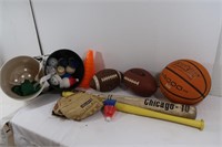 Sporting Goods-Basketballs, Footballs, Bats&more
