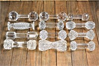 Antique Cut Glas Knife Rest  Grouping