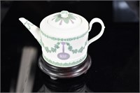 Jasperware Wedgwood Teapot Harriet C Goldweitz