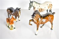 Porcelain Royal Doulton Figural Horse Grouping