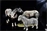Porcelain Royal Doulton Figural Horse Grouping