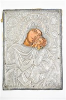 Russian Icon Madonna and Child