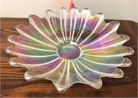 Vintage Iridescent fruit bowl