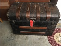 Antique Trunk with the name George Satterfield