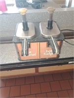 Hot caramel & Hot Fudge Dispenser