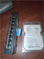1- 500Gbyte hard drive &  1-linksys