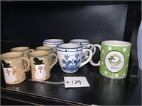 CUTE COLLECTION OF MUGS