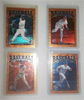 1996 SP Baseball Heroes 4 card lot