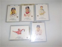lot of 5 2008 Topps Allen & Ginter Rookie cards