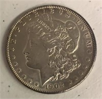 1902-O Morgan Dollar