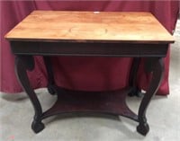 Antique Library Table Desk