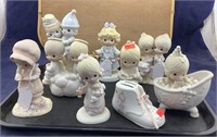 Large Collection of Precious Moments Figurines