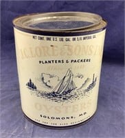 JC Lore & Sons Solomons Island Gallon Oyster Can