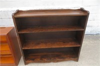 Wood Book Shelf Display  42" X 40"H