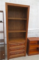 Display Cabinet with Drawers 30" x 76" h