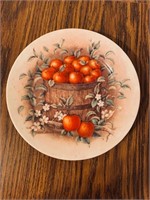 8" Decorative Apple Themed Plate