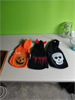 3 New Halloween Pet Costumes XS Hoodie's
