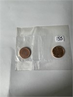 1994 PROOF Penny Set from MINT with BLANK in Packg