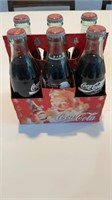 Coke Christmas Bottles 6 pack